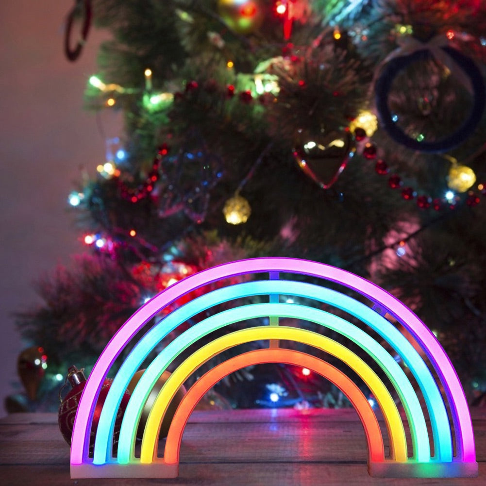 LED NEON RAINBOW DECOR