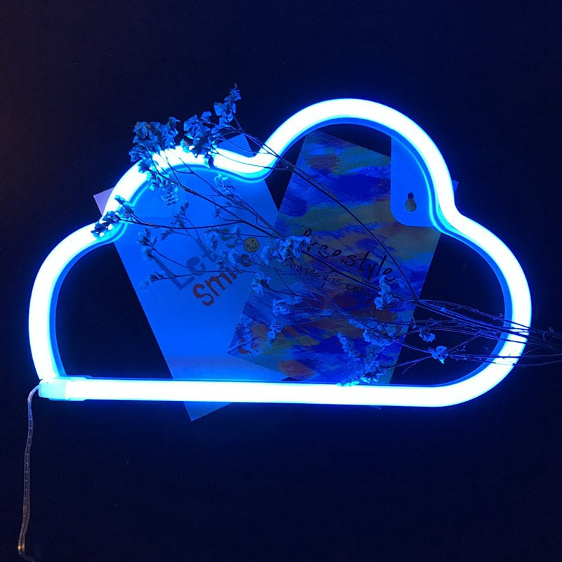 LED NEON LIGHT CLOUD DECOR